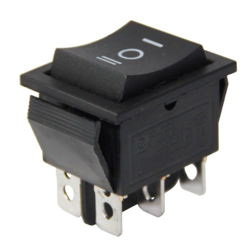Powermaster IC-110 Işıksız 6 Pinli Yaylı Anahtar