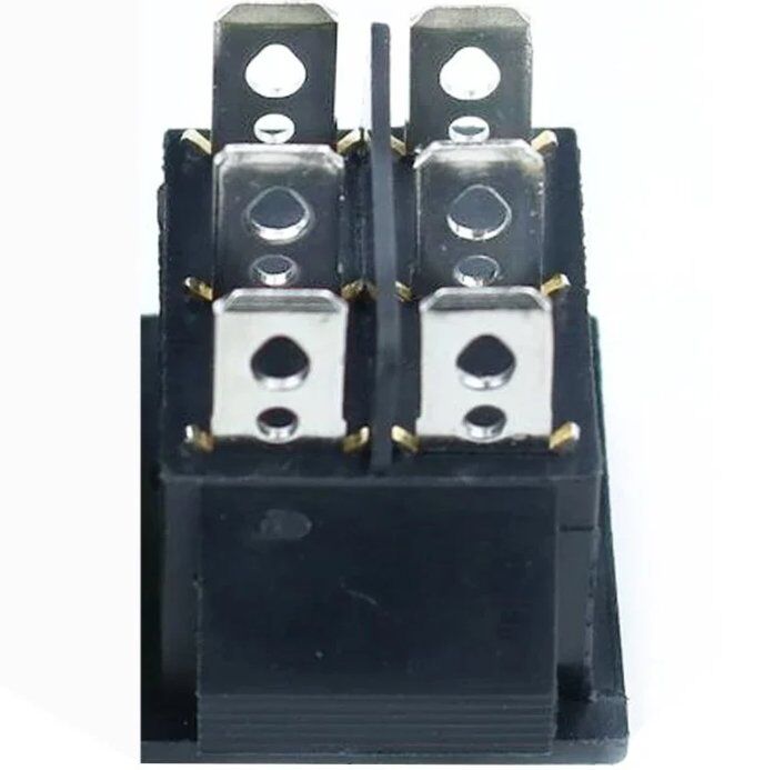 Powermaster IC-110 Işıksız 6 Pinli Yaylı Anahtar