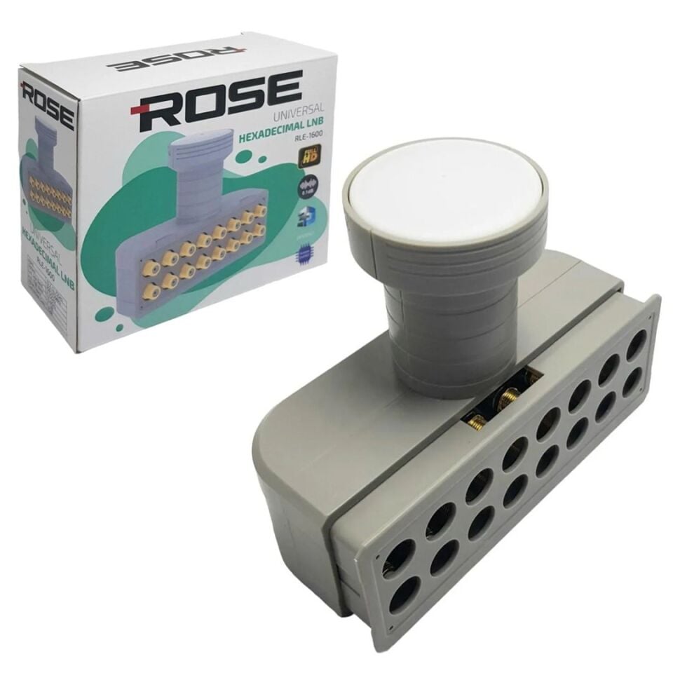 Rose RLE-1600 16 Çıkışlı 0.1 DB Full HD 4K Universal Lnb