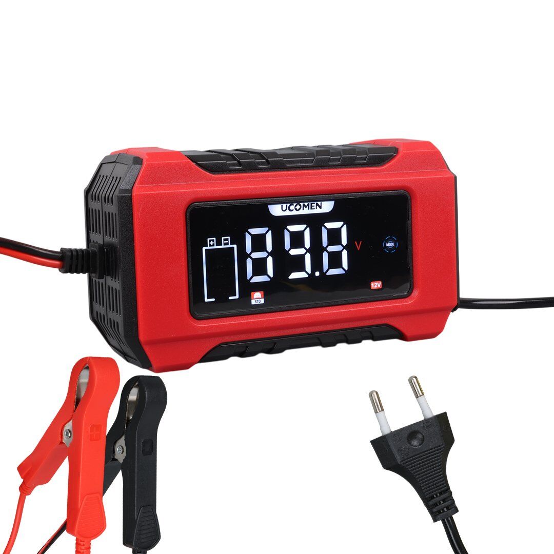 Ucomen UC-C120501B 12 Volt 6 Amper Akıllı Akü Şarj Cihazı