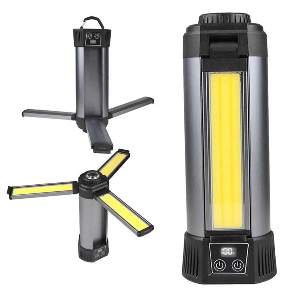 PowerMaster PM-24566 Cob Ledli 3 Kanatlı Çalışma Lambası