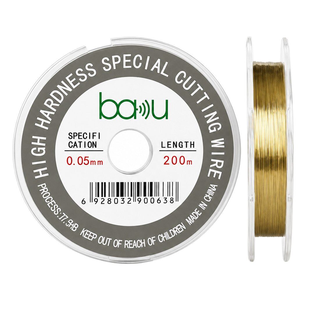 Baku 0.05mm 200Metre Profesyonel LCD Ekran Ayırma Çelik Teli