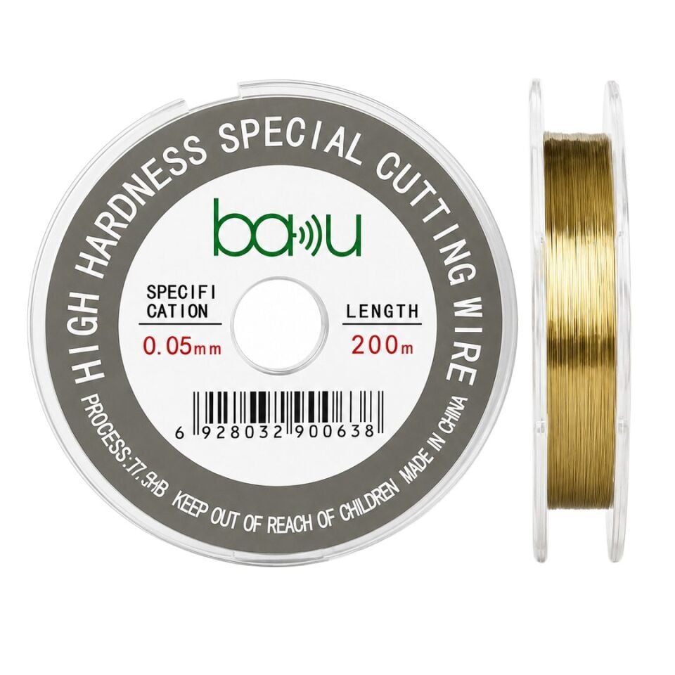 Baku 0.05mm 200Metre Profesyonel LCD Ekran Ayırma Çelik Teli