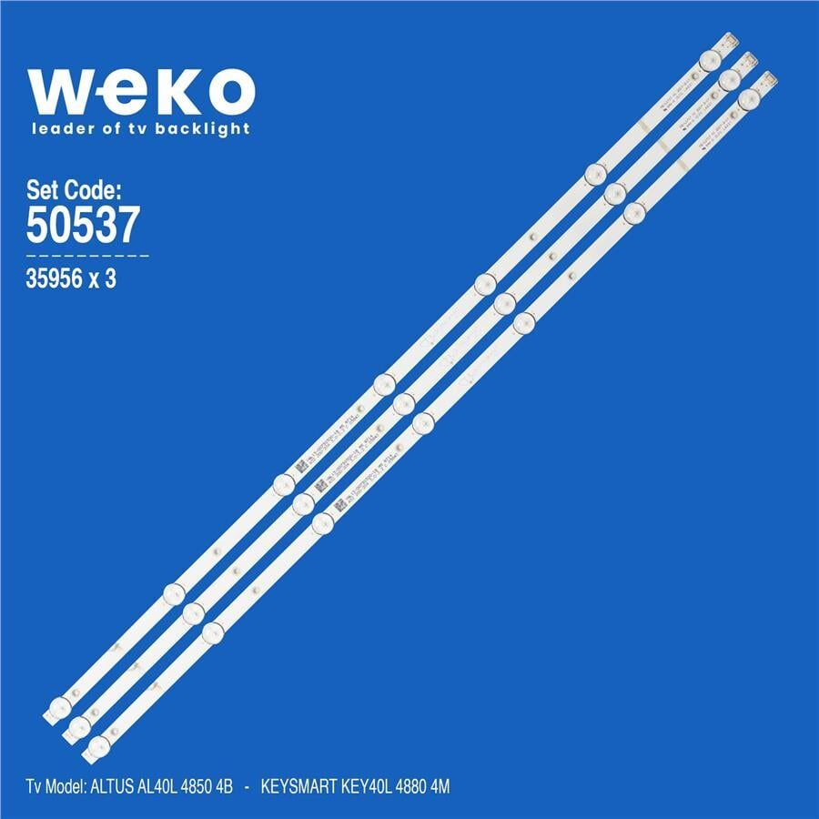 Wkset-5537 35956X3  Ms-L1717 V1 3 Adet Led Bar