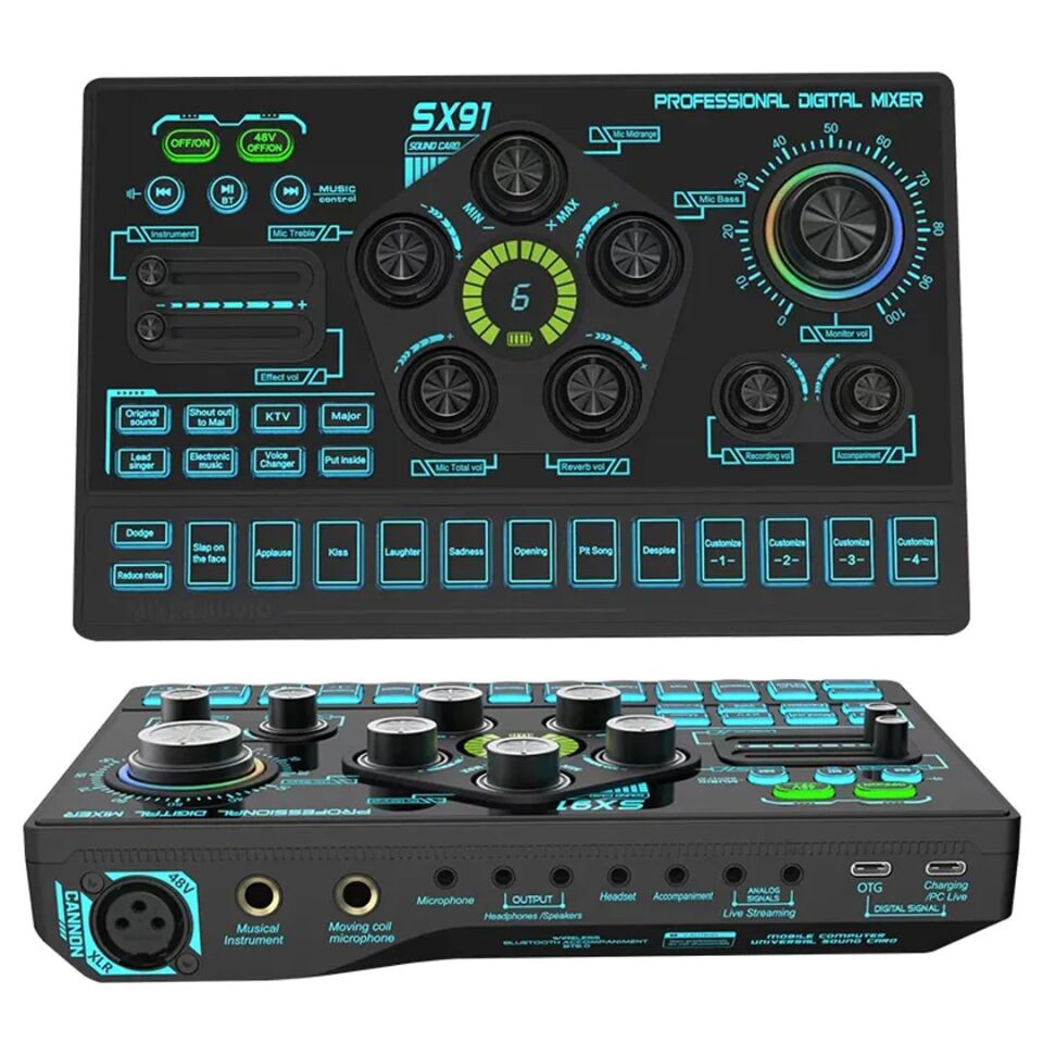 MagicVoice SX91 Profesyonel Dijital Mixer