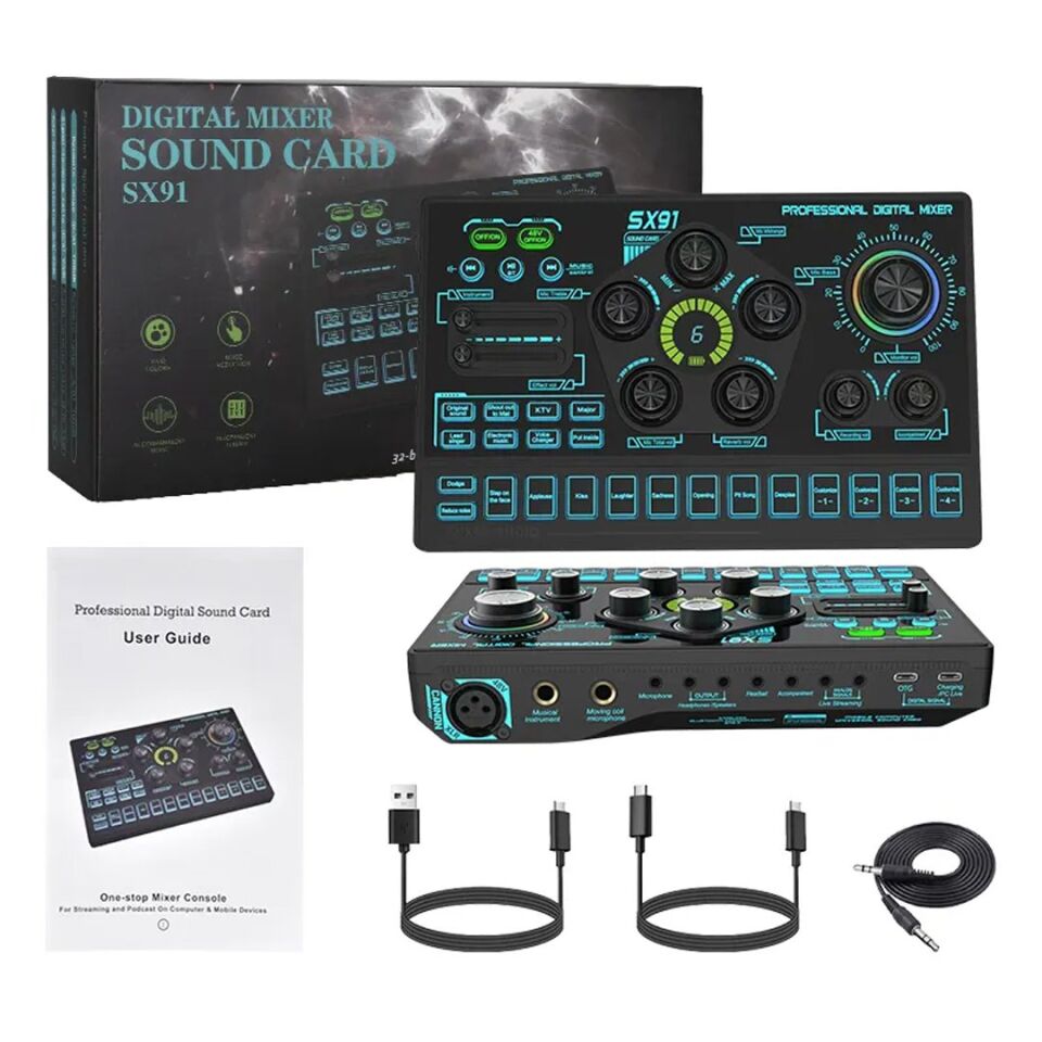 MagicVoice SX91 Profesyonel Dijital Mixer