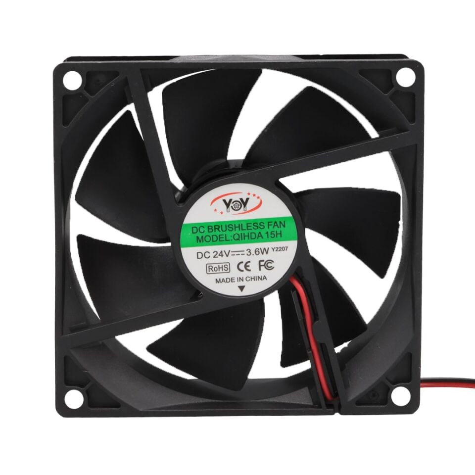 Aolait AL036WZ Moving Head Sahne Işığı İçin 24V DC 80X80mm Soğutma Fanı