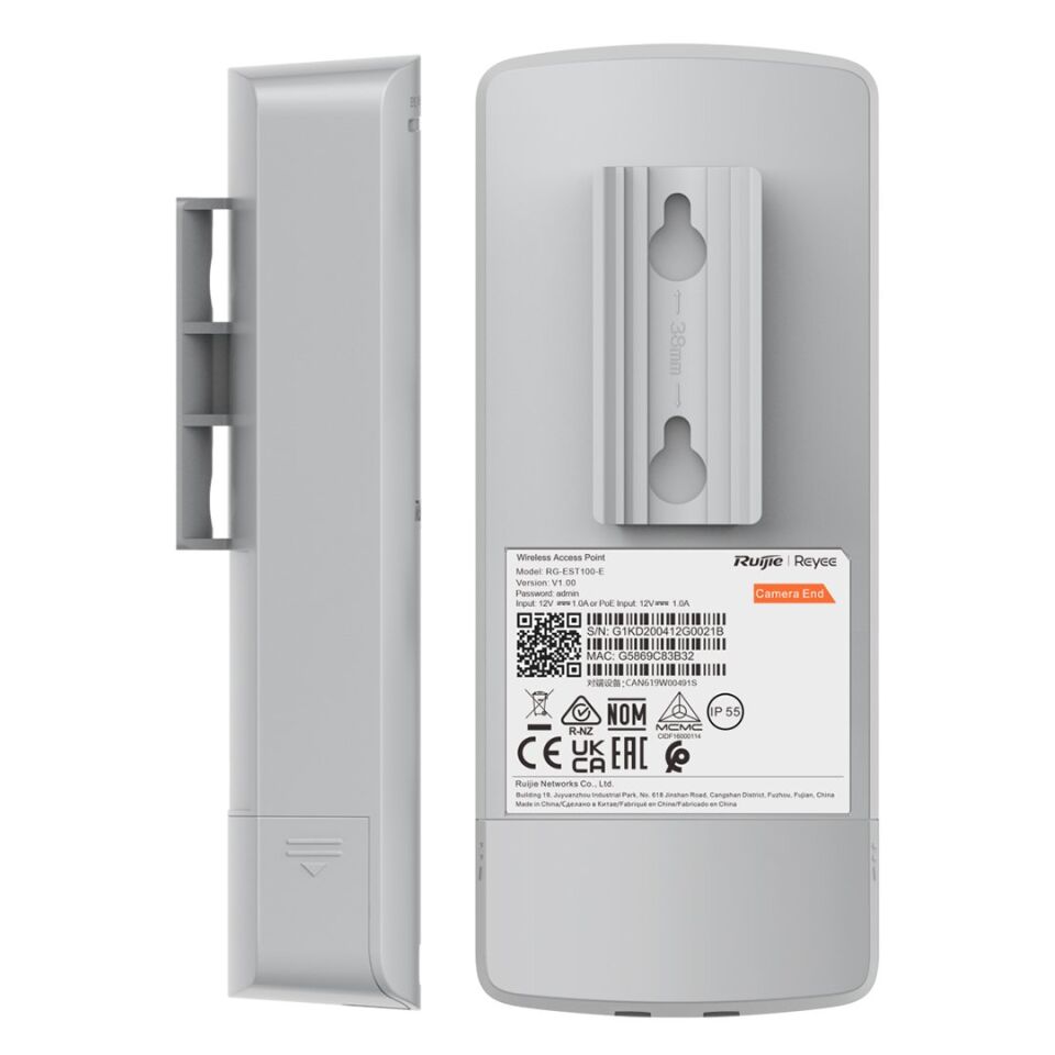 Ruijie RG-EST100-E 2.4GHz Çift Akışlı 500 Metre Kablosuz Köprü