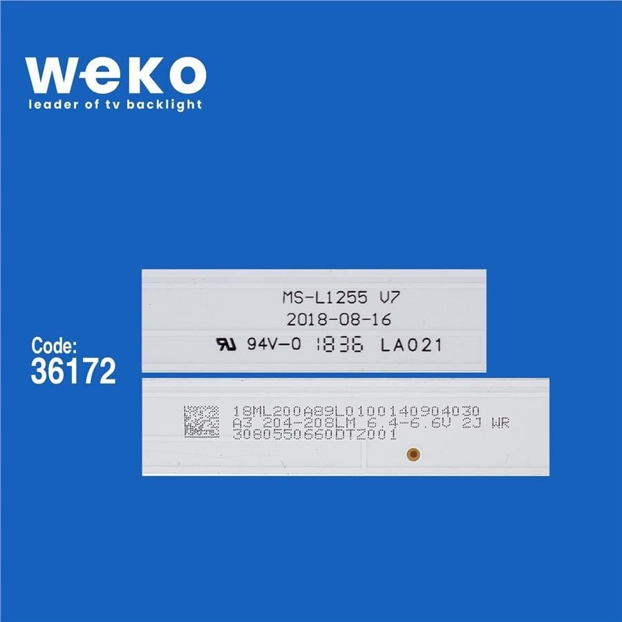 Wkset-5545 36172X4 Ms-L1255 V5 2018-1-26 4 Adet Led Bar