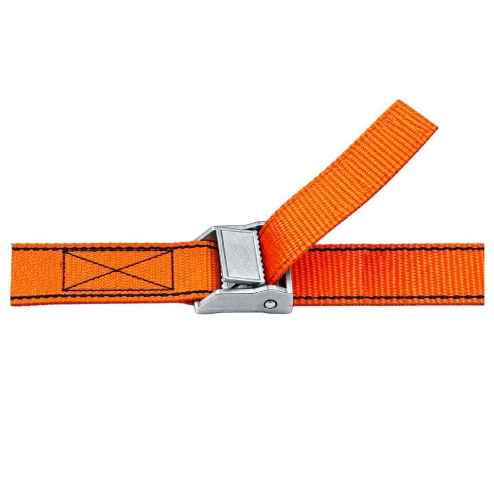 Sunup SN-42098 Turuncu 3 Metre Mini Mandallı Gerdirme Halatı Bağlama Kayışı