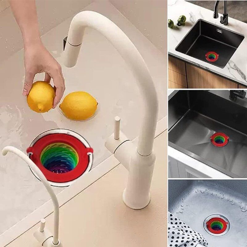 Sunup SN-22752 Renkli Mutfak Lavabo Süzgeci