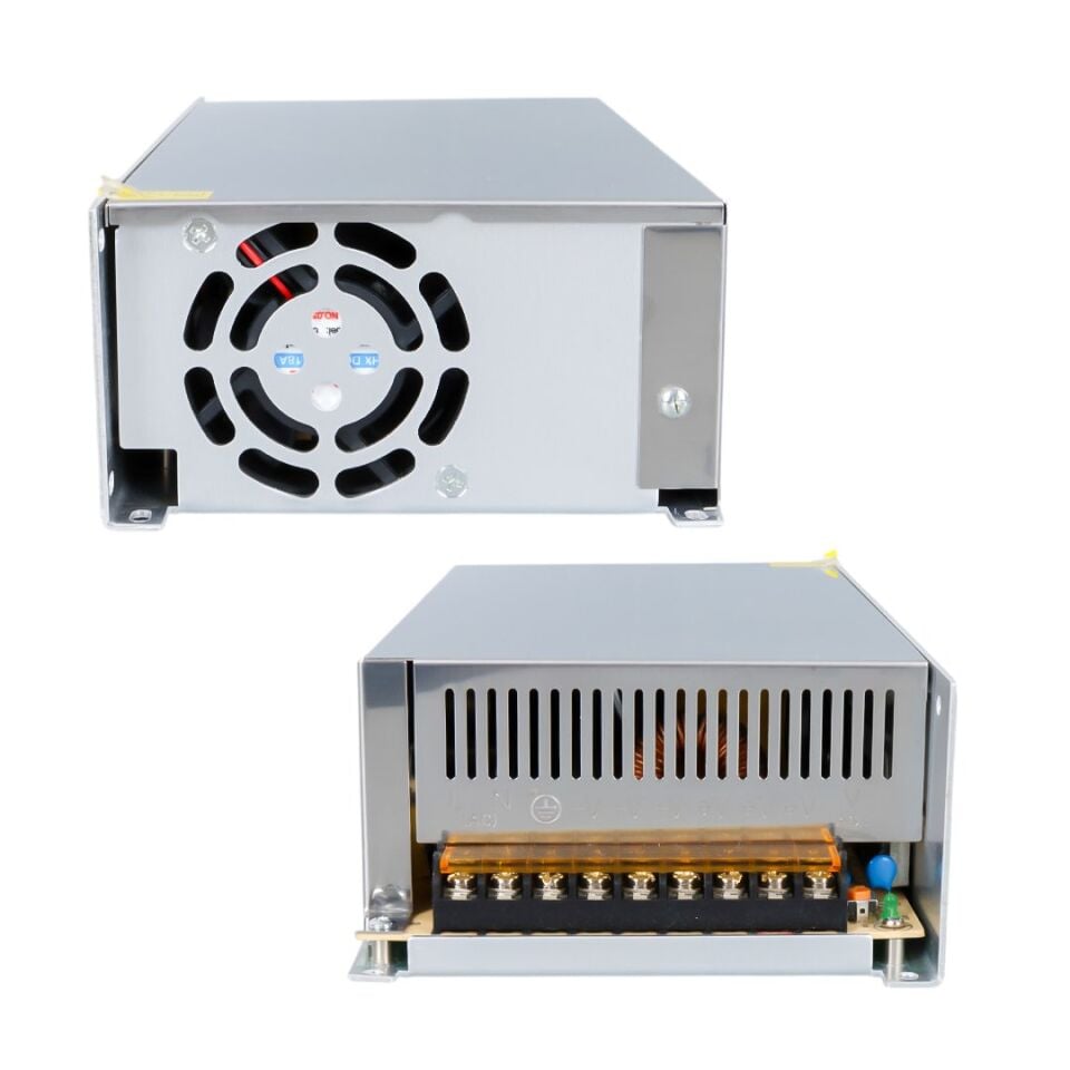 Hightek HT1214 24 Volt 25 Amper 600 Watt Metal Kasa Adaptör