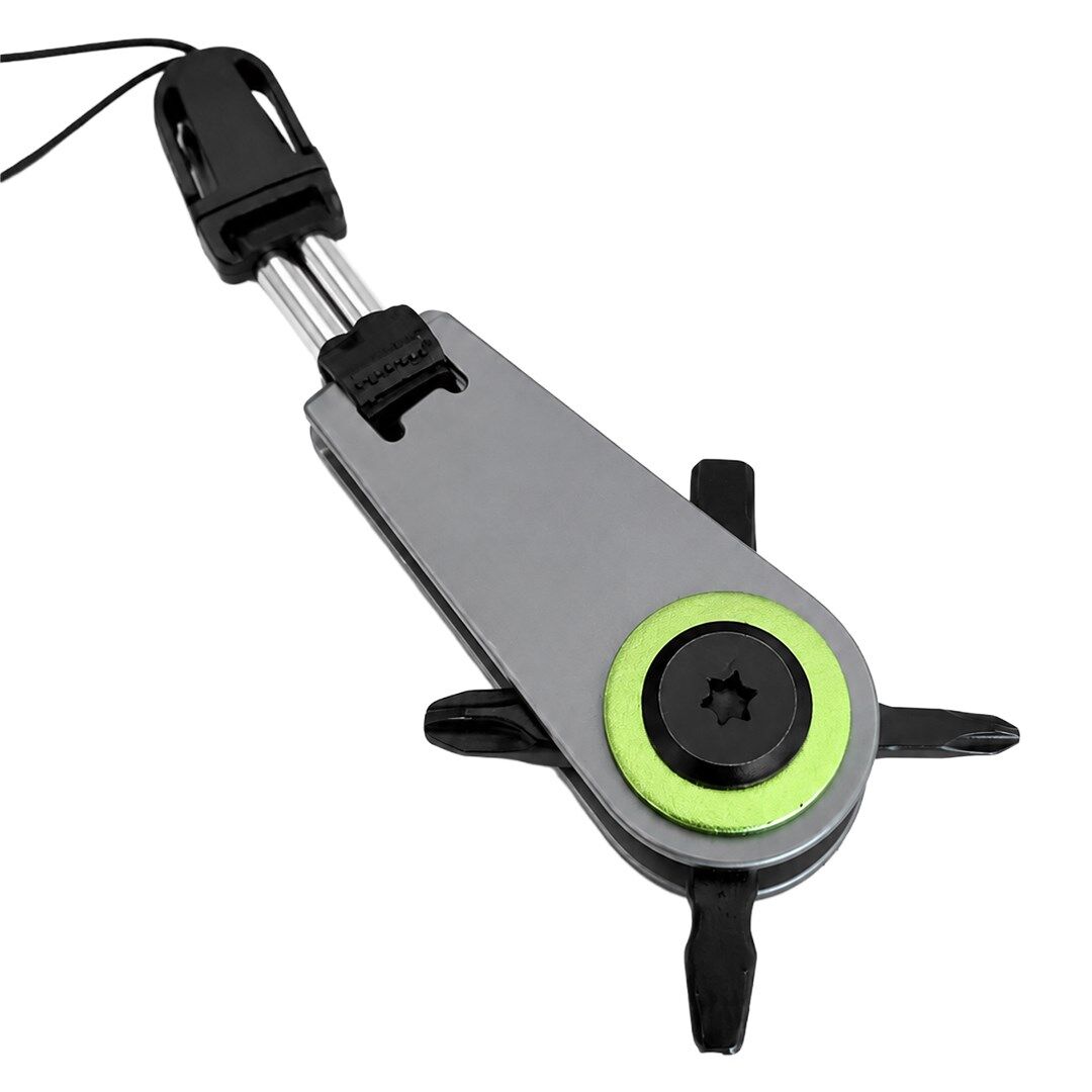 Powermaster PM-24599 Çok Fonksiyonlu Mini Tornavida Setli Taşınabilir Anahtarlık Aparatı