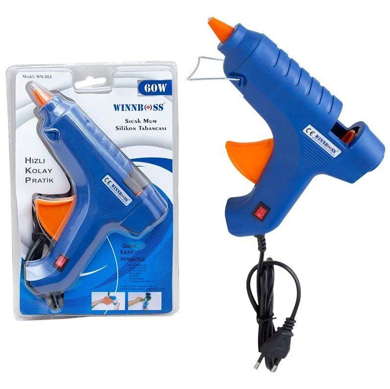 Winnboss 60 Watt Anahtarlı Sıcak Mum Silikon Tabancası