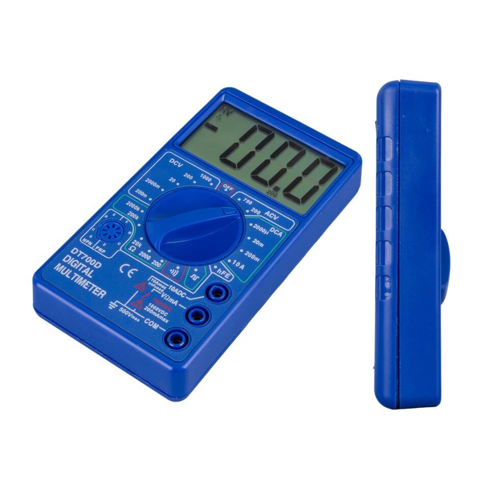 Powermaster Jumbo Display Dijital Multimetre Ölçü Aleti