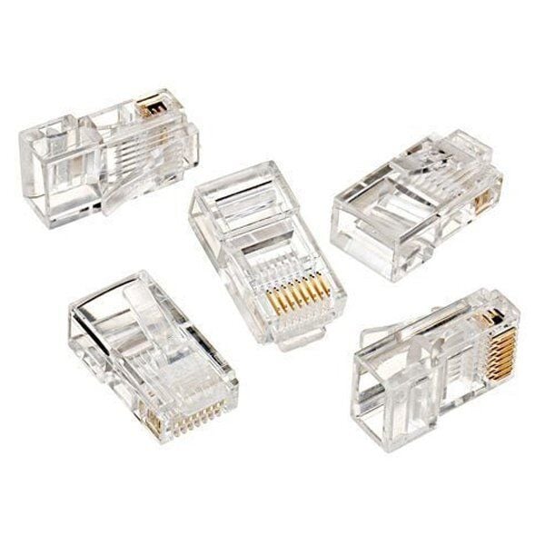 Powermaster RJ45 Cat5 -Cat6 Uç 8P8C Soket 100 Adet