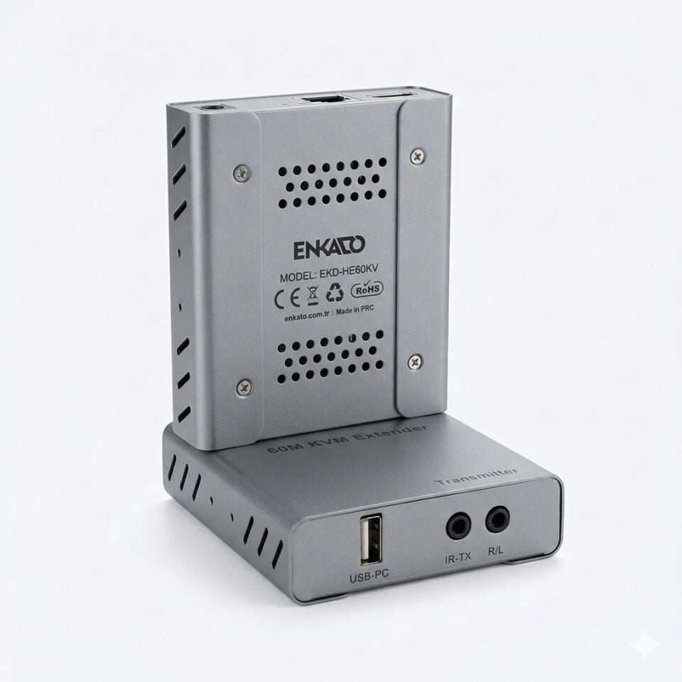Enkado EKD-HE60KVM 1080P 60 Metre HDMI USB KVM Extender