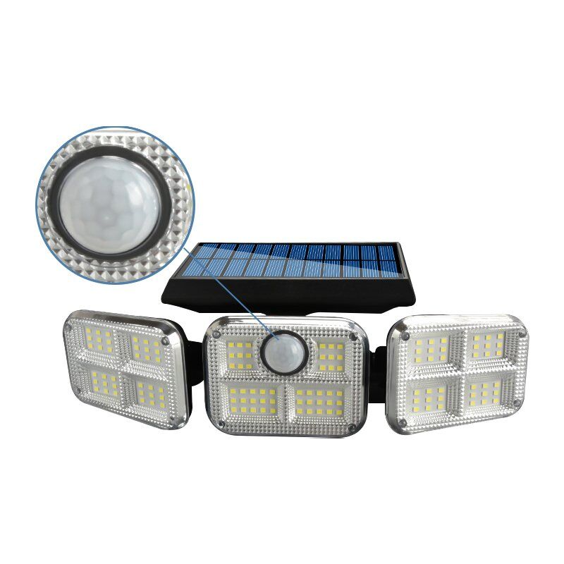 Powermaster FL-1727 Sensörlü 120 Ledli 3 Modlu Solar Lamba