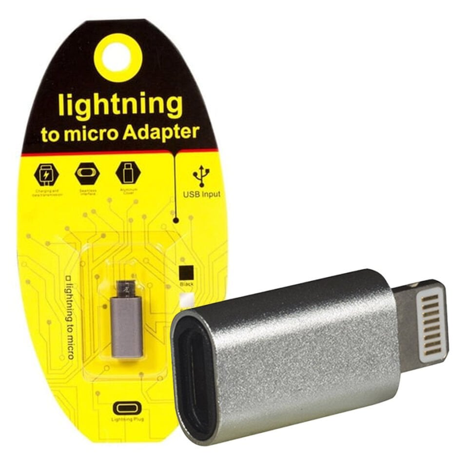 PowerMaster Lightning To Micro-USB OTG Çevirici
