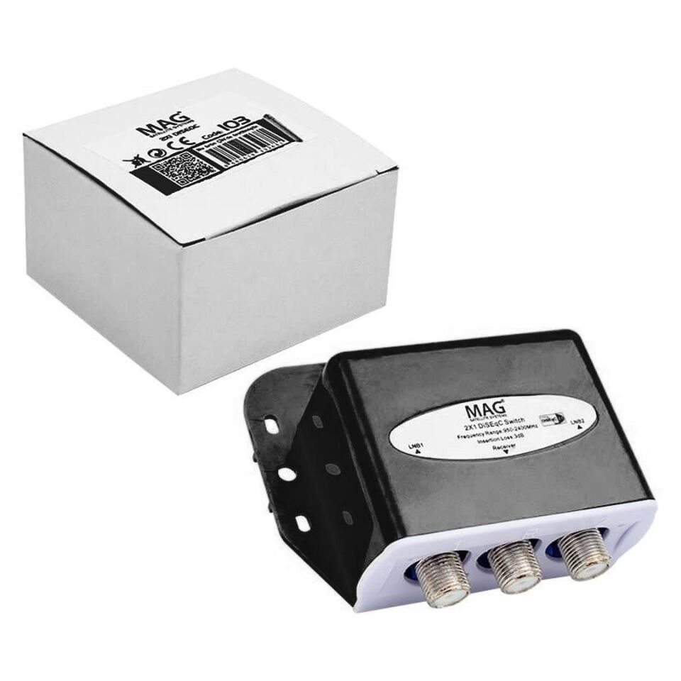 Mag MG-103 2X1 950-2400MHZ Uydu Diseqc Switch