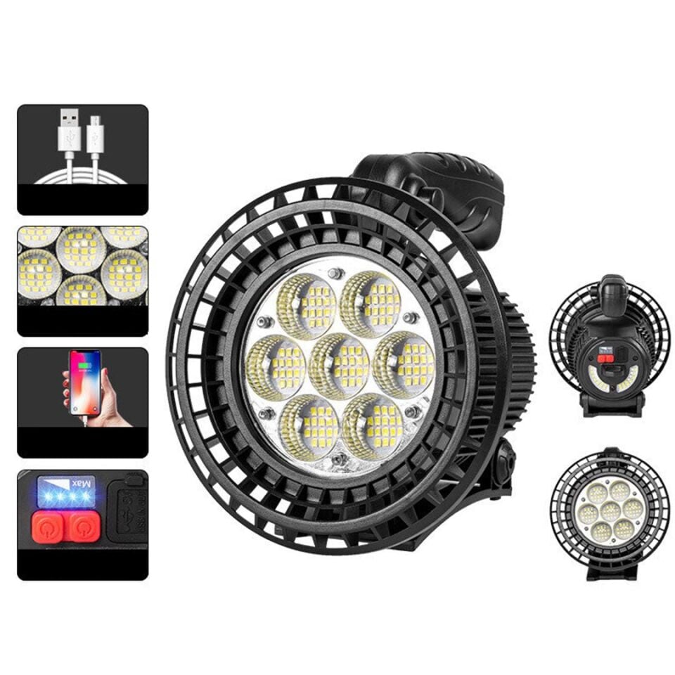 Powermaster MX-W869A Süper Parlak Uzun Menzilli Taşınabilir El Feneri Işıldak