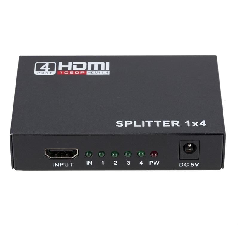 Powermaster PM-12081 4K-2K 4 Port HDMI Splitter Dağıtıcı