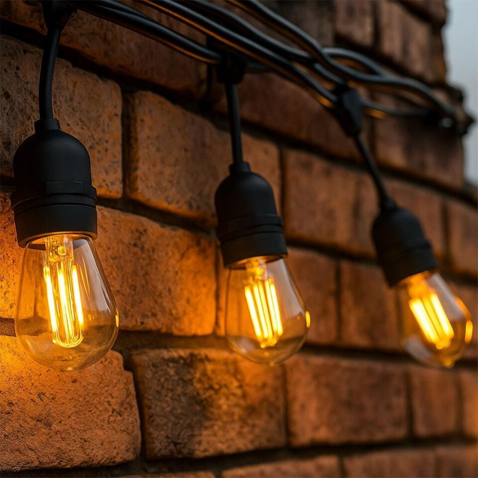 Ledx KB00002 10'Lu E27 Duy Sıralı 10 Metre Lamba Kablosu