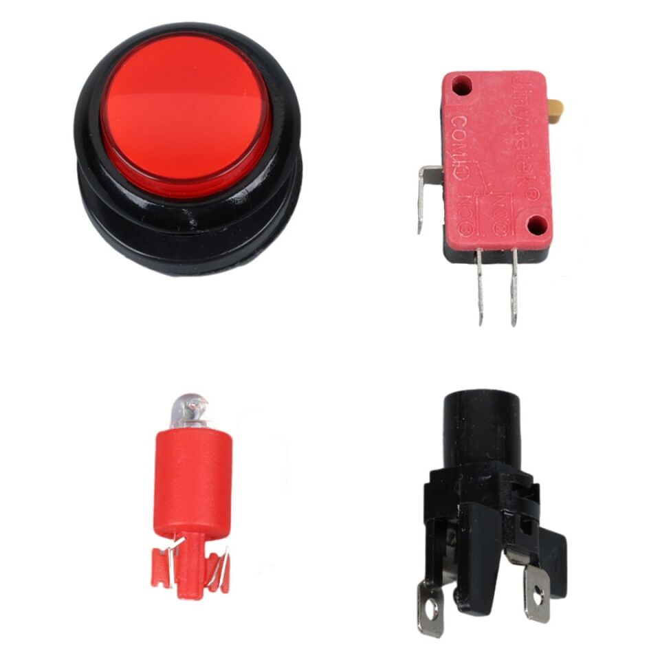Powermaster IC-180J-1 Atari Butonu 12V Ledli