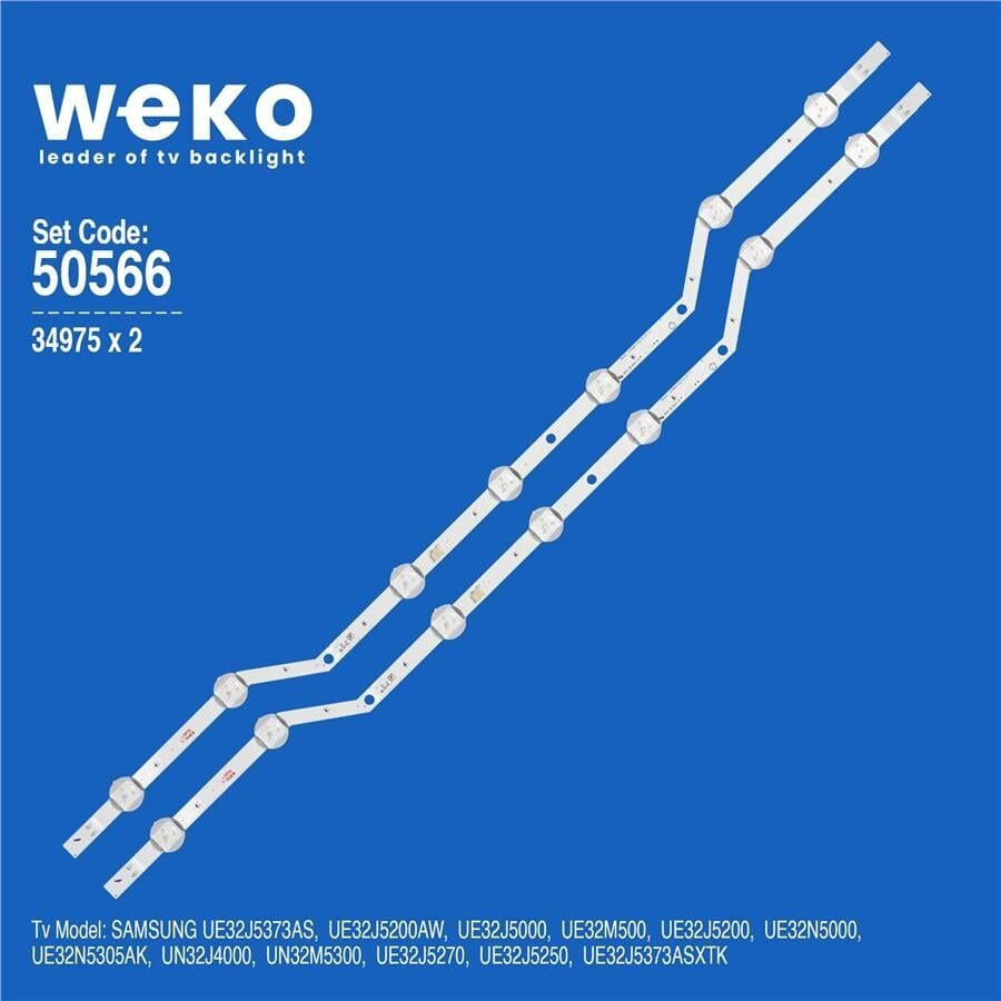 Wkset-5566 34975X2 V5dn-320Sm1-R2 2 Adet Led Bar (7Led)