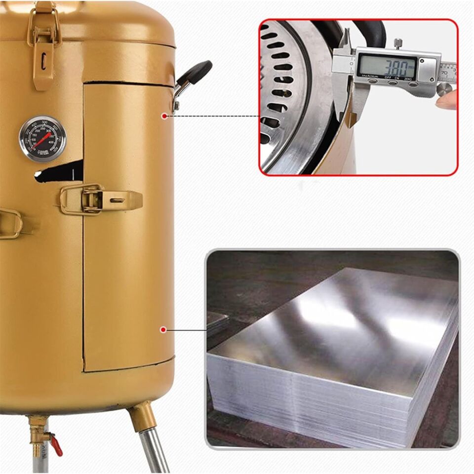 Sunup SN-26267 Barbekü Mangal Izgarası Gold Renk