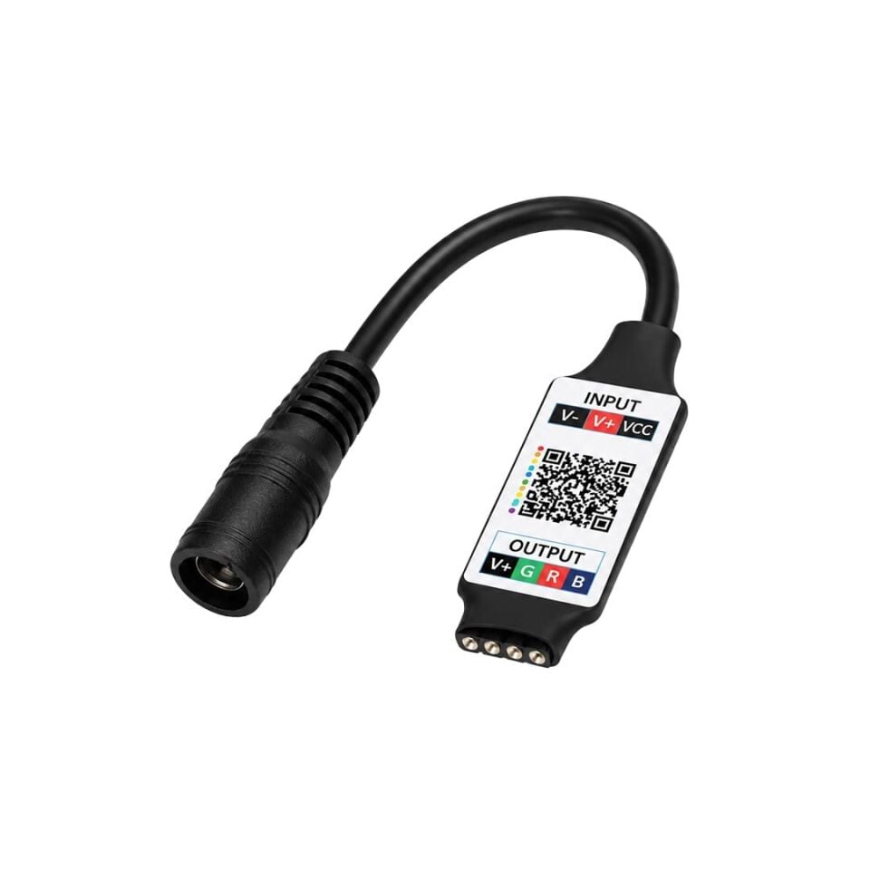 ZMR 665 Bluetooth 12V 24V 12A RGB Şerit LED Dimmer Kontrol Cihazı
