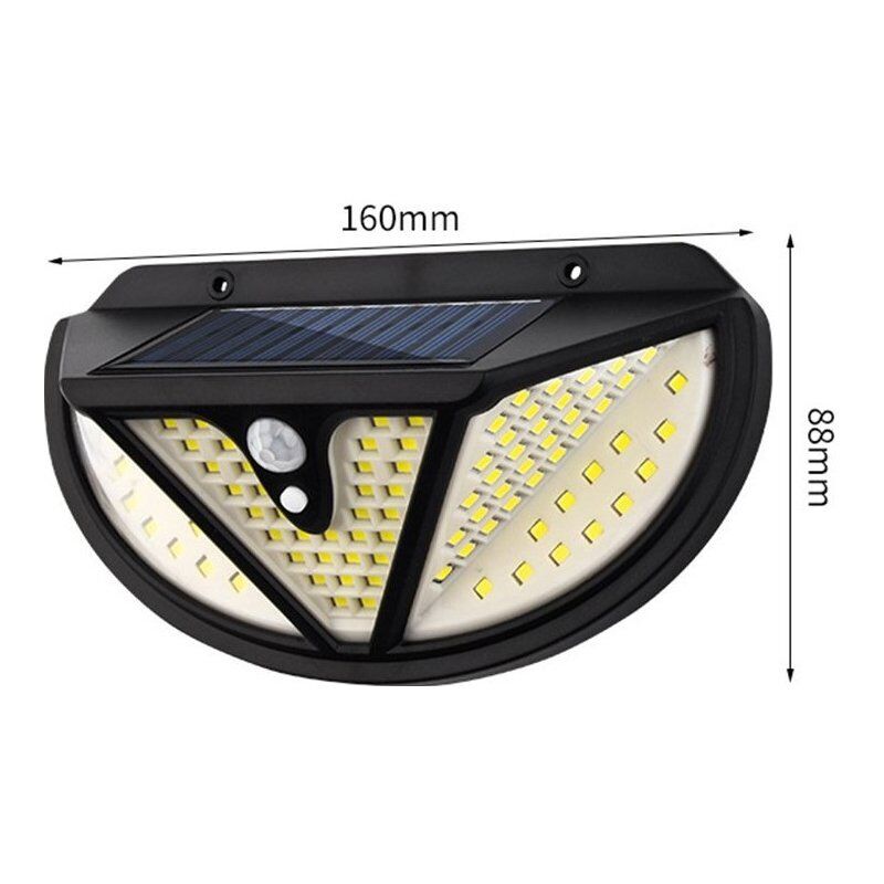 Powermaster MX-118 Smd Ledli Sensörlü Solar Duvar Lambası