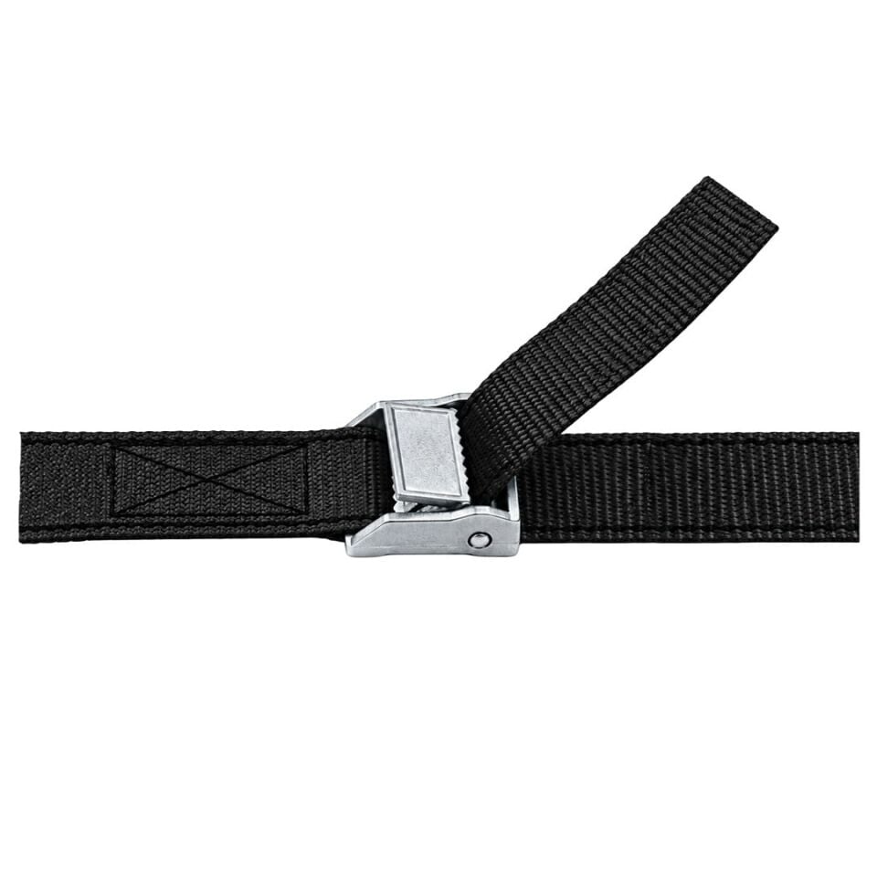 Sunup SN-42097 Siyah 3 Metre Mini Mandallı Gerdirme Halatı Bağlama Kayışı