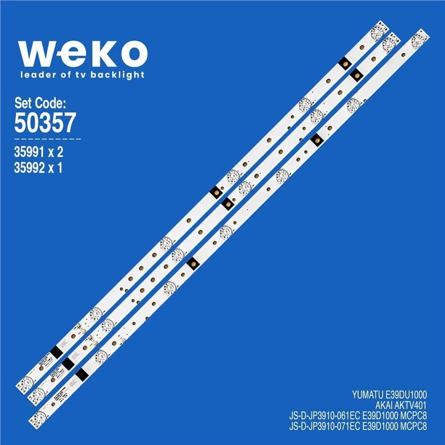 Wkset-5357 35991X2 35992X1 E39D1000 Mcpc8 3 Adet Led Bar