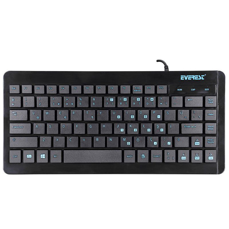Everest KB-410 USB Q Multimedia Mini Klavye