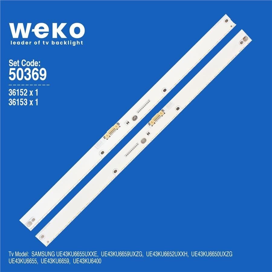 Wkset-5369 36152X1 36153X1 V6er_430S 2 Adet Led Bar (48Led)