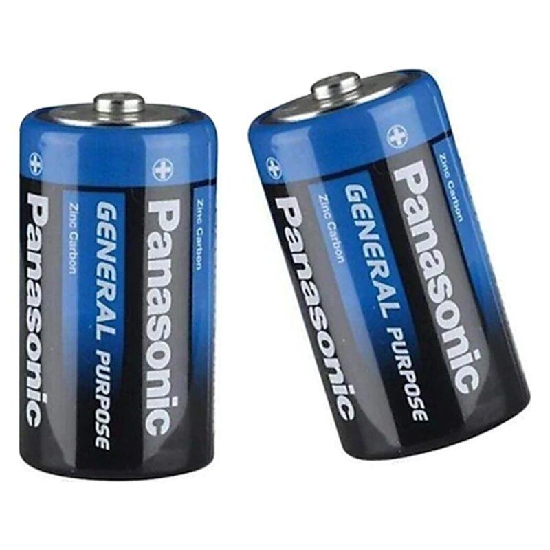 Panasonic R20BE/2PS Manganez Büyük D Boy Pil (24’lü Paket)