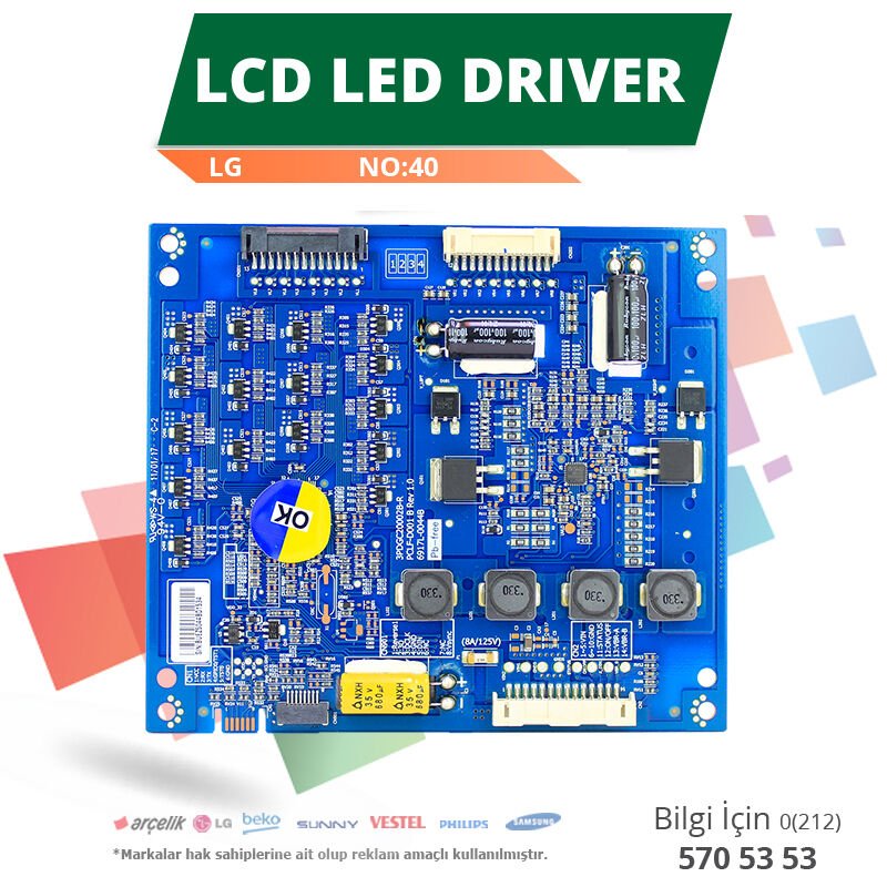 LG 6917L-044B - 3PDGC20002B-R REV1.0 - LC420EUD - Lcd Led Driver