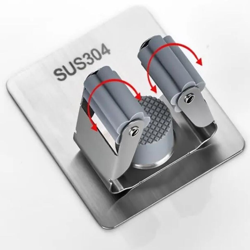 Sunup SN-26353 Duvara Monte Süpürge-Paspas Tutucu