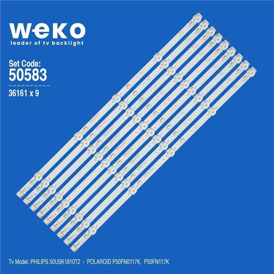 Wkset-5583 36161X9 K500wdc2 A2 4708-K50wdc-A2113N11 9 Adet Led Bar