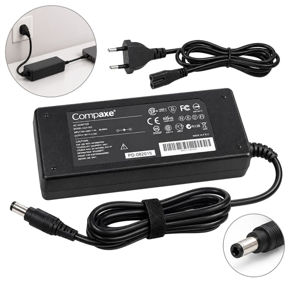 Compaxe CKA-128 12 Volt 10 Amper 120 Watt Masaüstü Adaptör