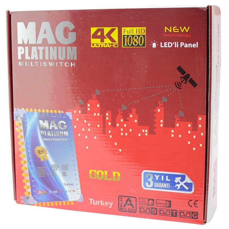 Mag Platinum 10-16 Kaskatlı Uydu Santrali