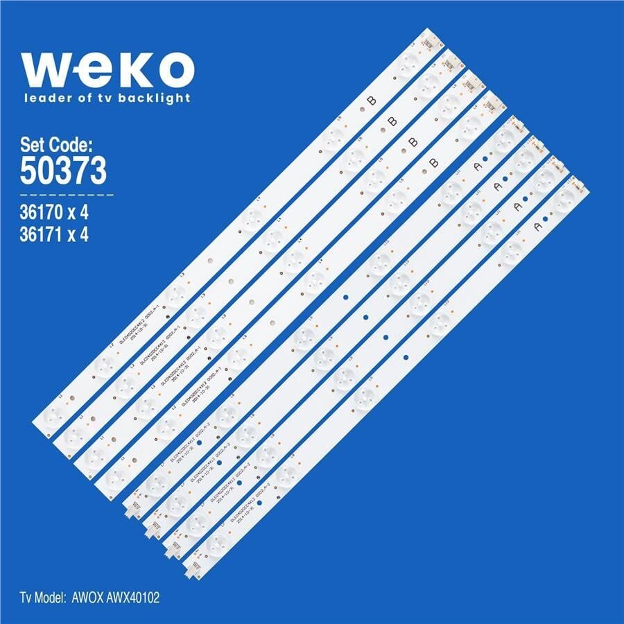 Wkset-5373 36170X4 36171X4 Dled40zdcc4x12 0002.A 8 Adet Led Bar