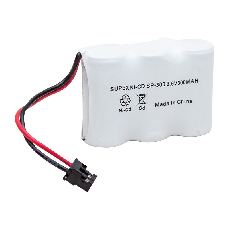Supex SP-300 3'lü Kısa Açık 3.6V 300 MA Telsiz Telefon Pili