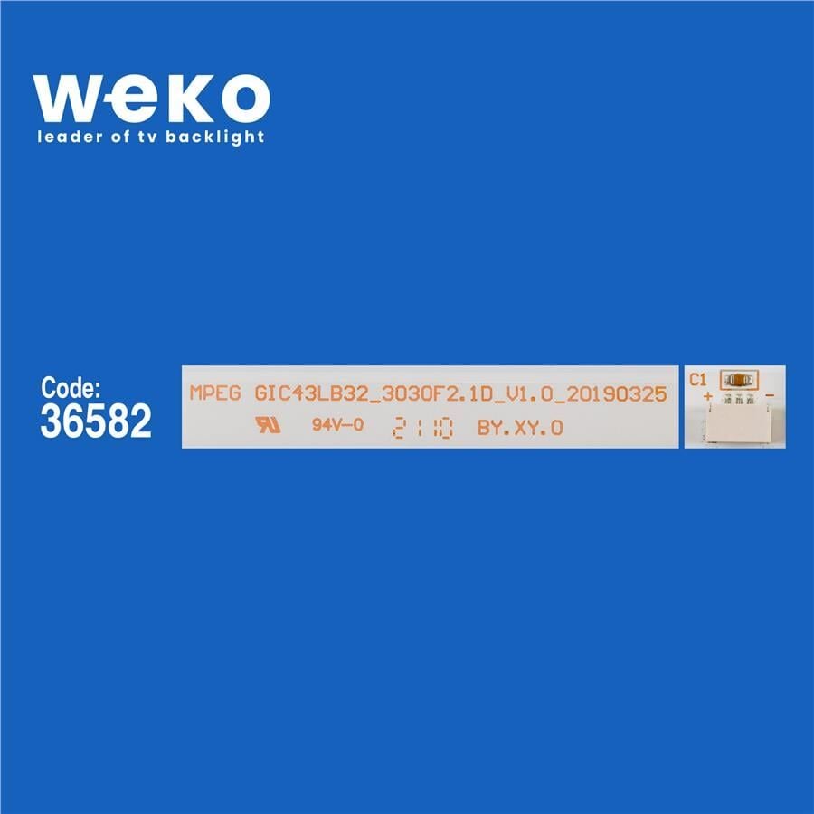 Wkset-5588 36582X2 Gıc43lb32_3030F2.1D|4C-Lb4311 2 Adet Led Bar