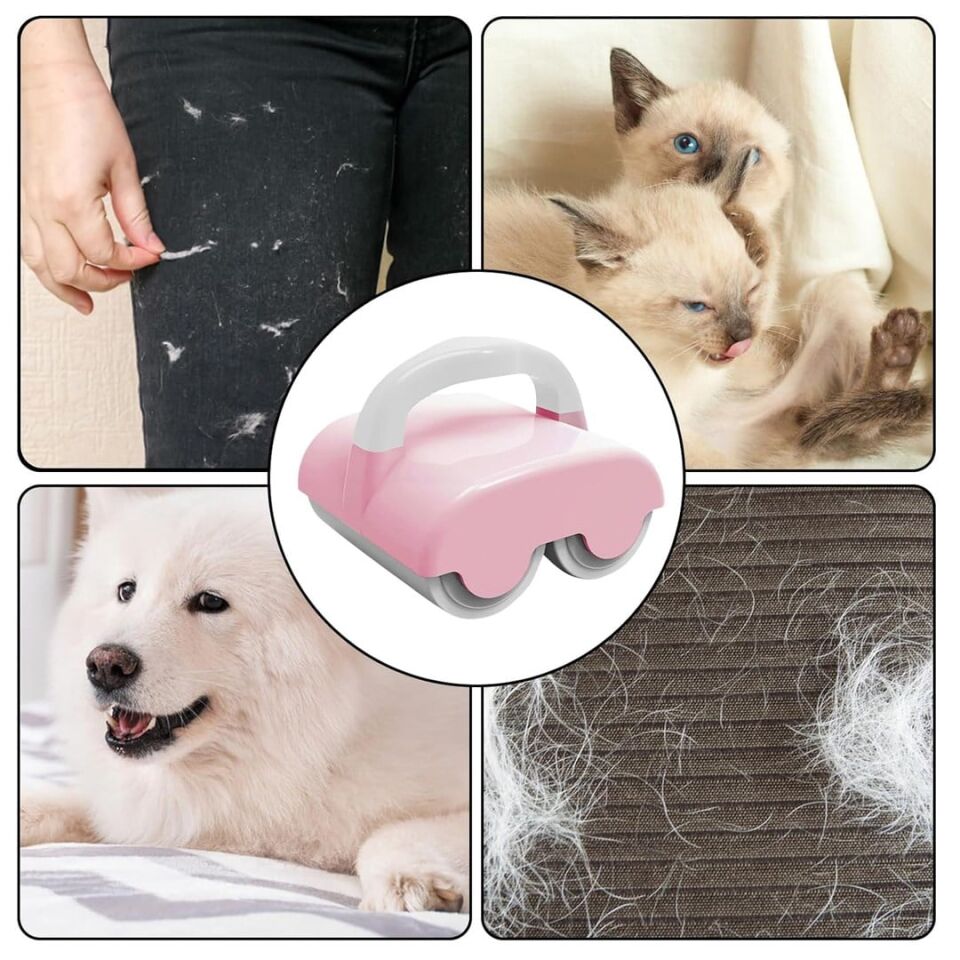 Sunup SN-26613 Çift Rulolu 20+20 Yapraklı Hazneli Tüy Ve Toz Toplayıcı