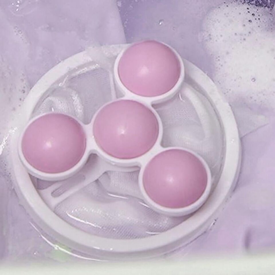 Sunup SN-26622 Çok Fonksiyonlu Yıkanabilir Pembe Çamaşır Tüy Toplayıcı