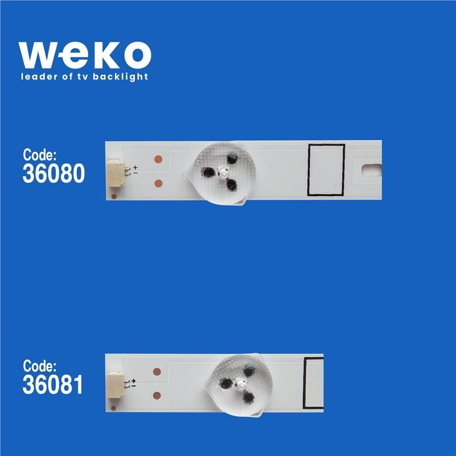 Wkset-5591 36080X2 36081X2 Samsung 2012Sony32 4 Adet Led Bar