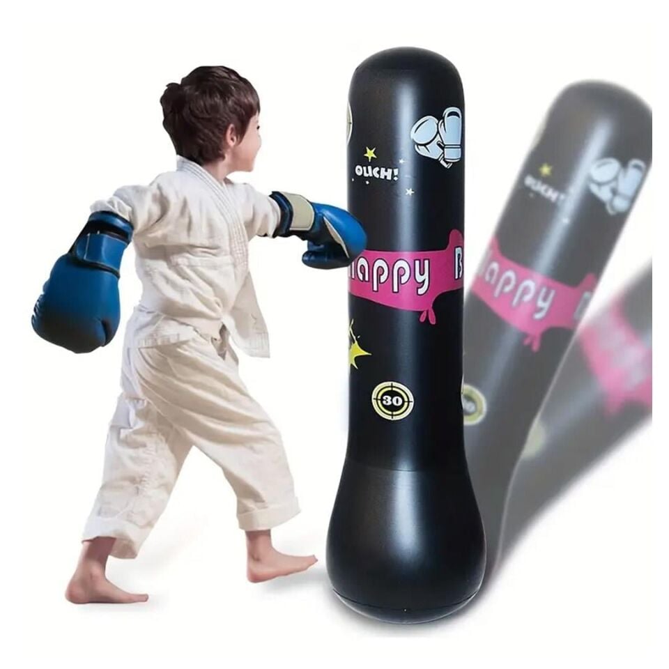 Sunup SN-24275 Şişme Boks Fitness Antrenman Dikey Kum Torbası PVC