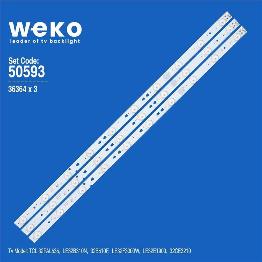 Wkset-5593 36364X3 Led315d10-07 (B)  Pn:30331510219 3 Adet Led Bar